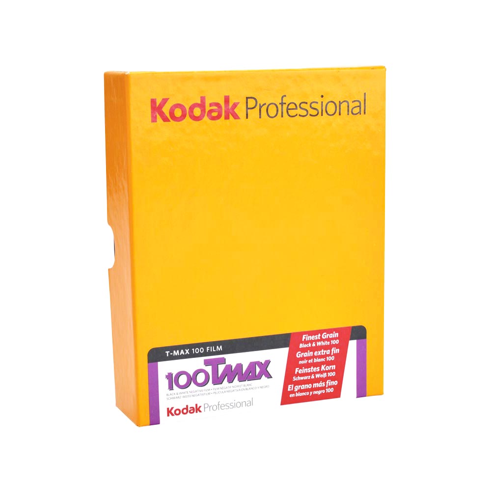 KODAK Tmax 100 Black and White Negative Film, 4x5 in. 10 Sheets