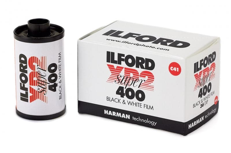 Printing Black And White C41 Ilford Photo XP2 Super 400 Black And