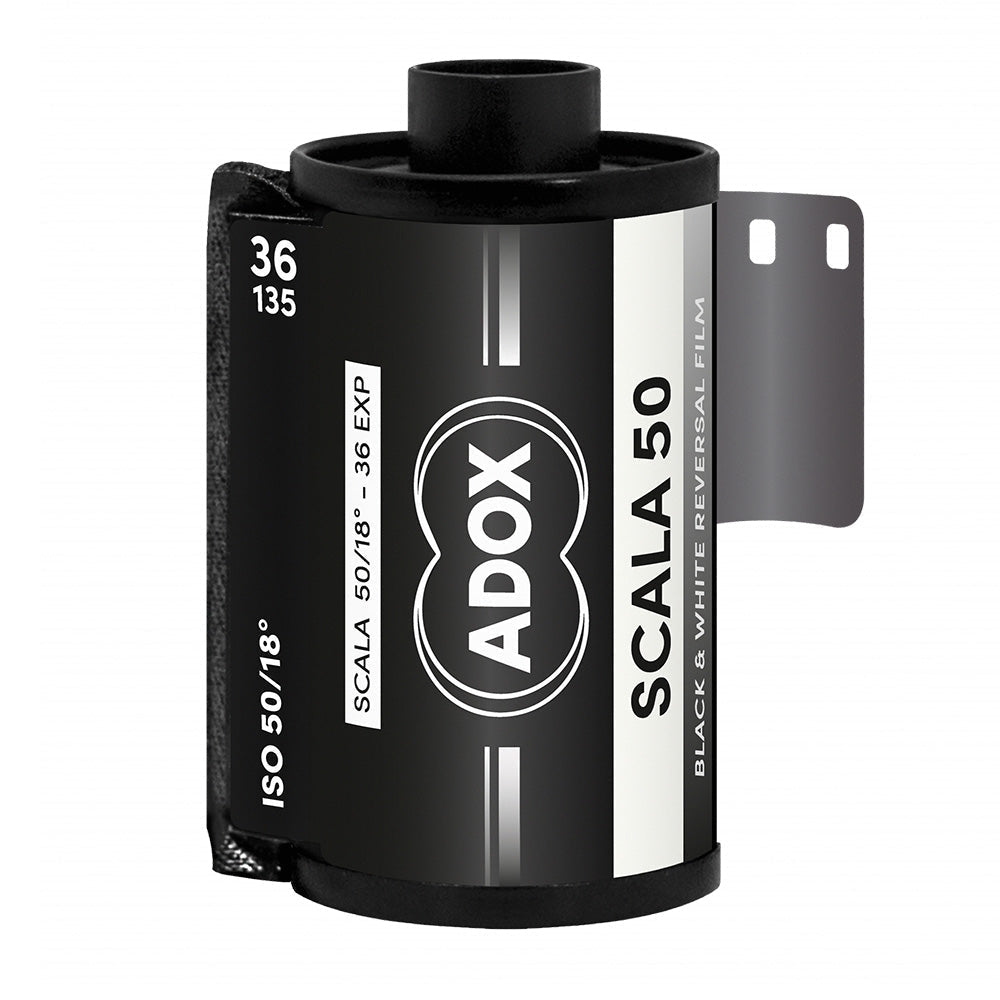 ADOX Scala 50 Black and White Reversal Film, 35mm 135 ISO