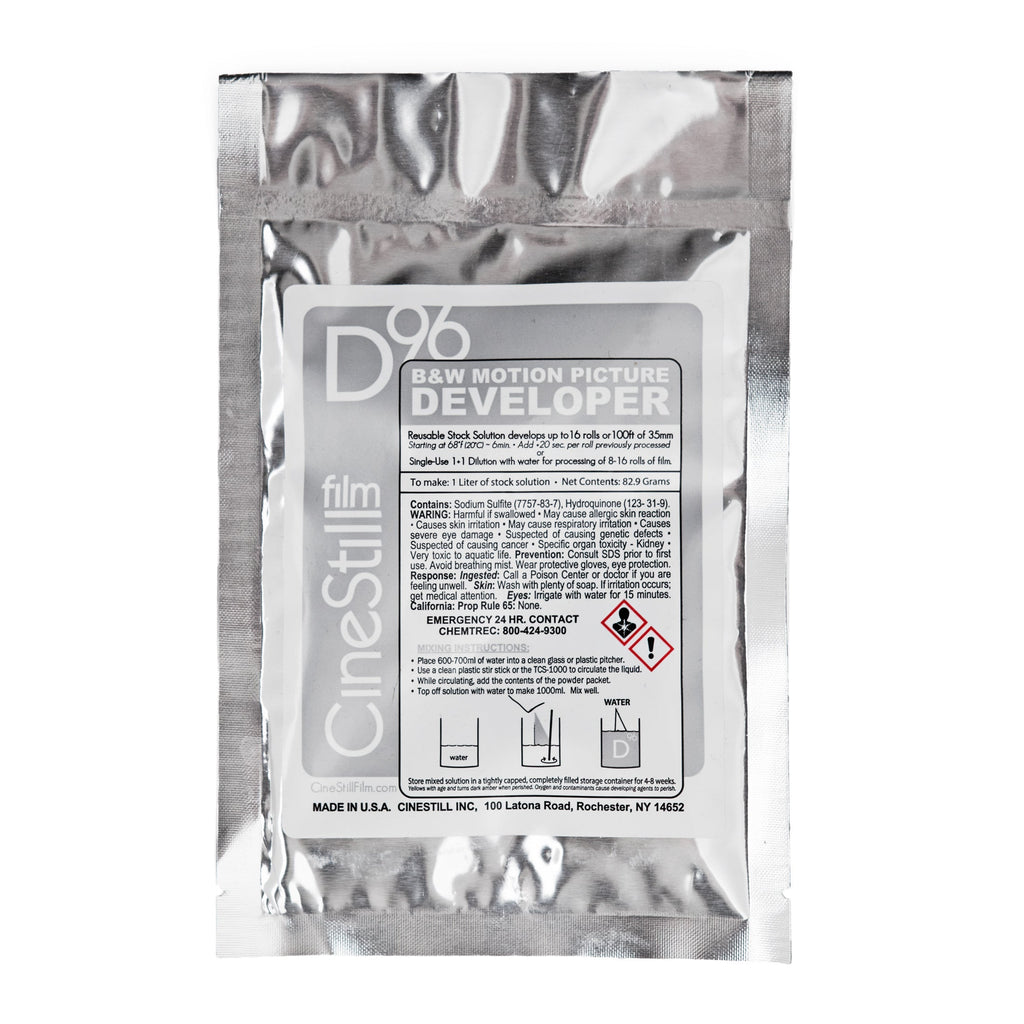 CineStill D96 B&W Motion Picture Developer, Powder Concentrate