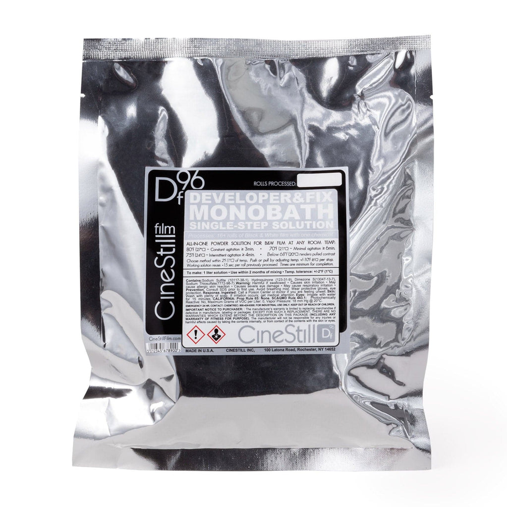 CineStill Df96 “Developer&Fix” B&W Monobath Single-Step