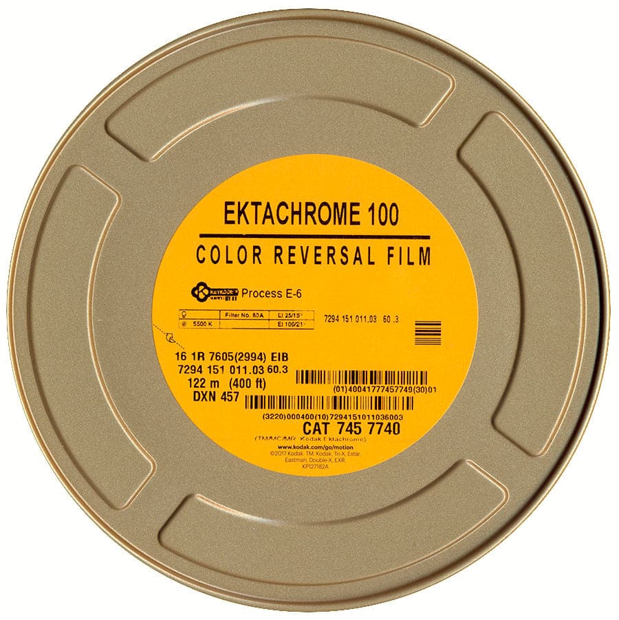 Ektachrome 100D Color Reversal Film 7294, 16mm