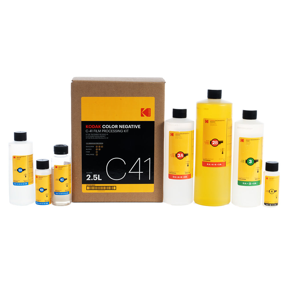 KODAK Color Negative C-41 Film Processing Kit for processing C-41