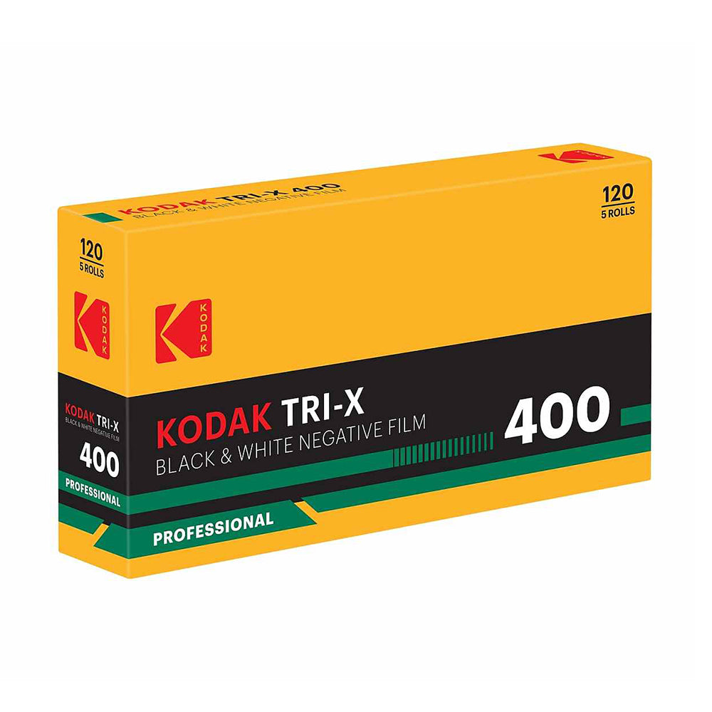 KODAK Tri-X 400 Black & White Negative Film, 120 5-pack 120 Medium