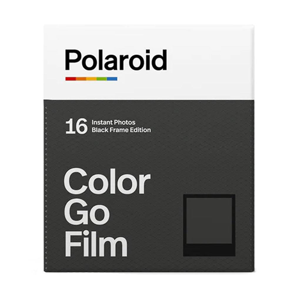 Double paquet de film instantané Polaroid Go Color (2 x 8 photos), cadre  noir - Kamera Express