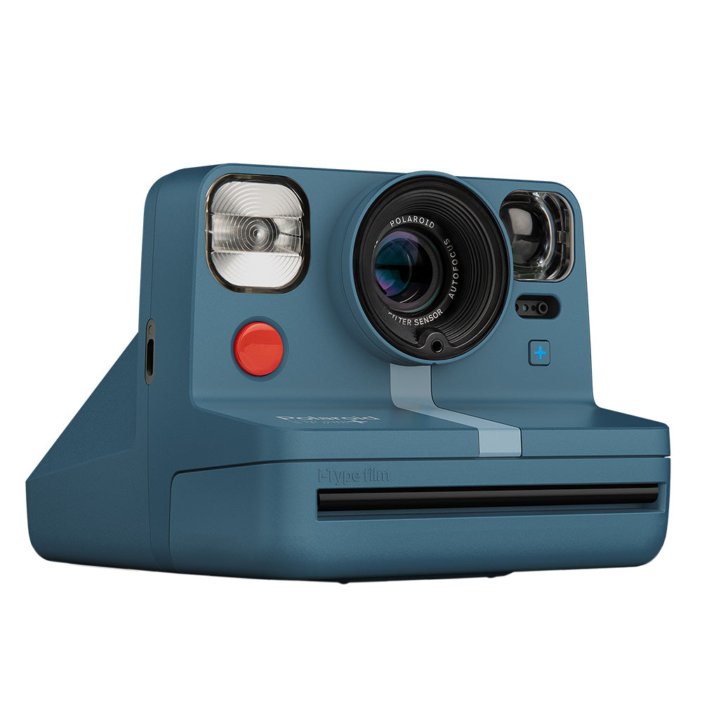 Polaroid Now+ Instant Film Camera - Blue