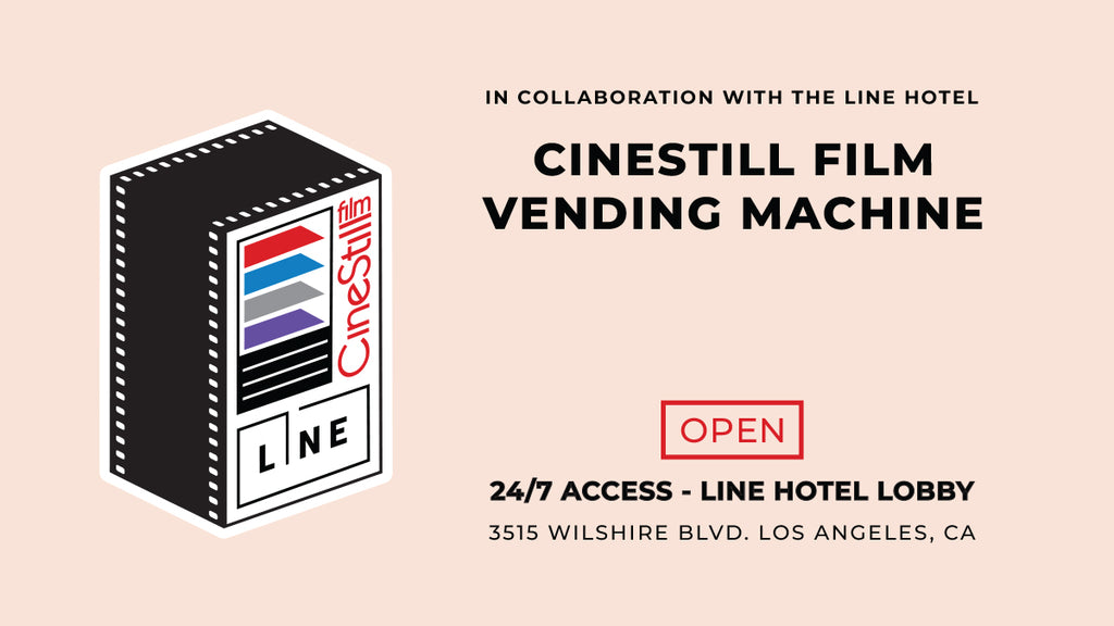 We're Opening a CineStill Film Vending Machine at the LINE Hotel in Lo