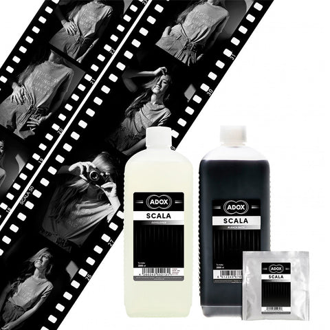 ADOX Scala Reversal Kit for B&W Reversal Processing Makes Liters