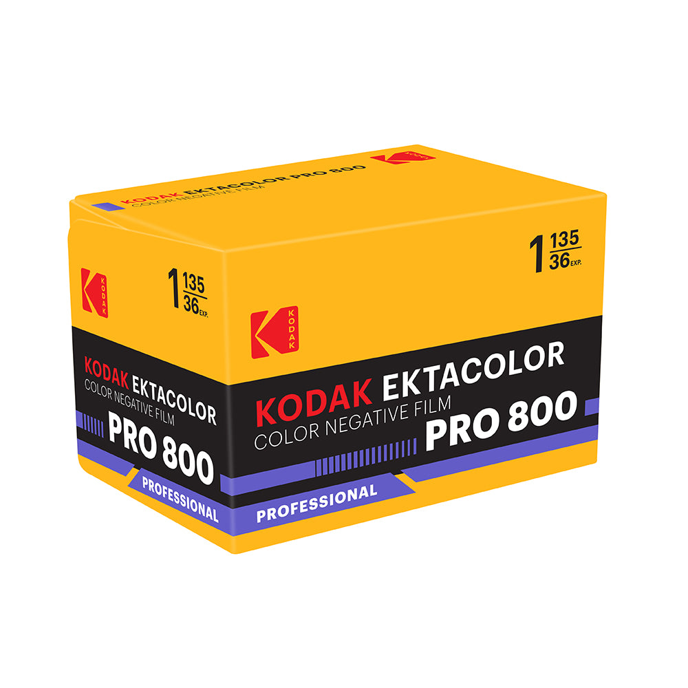 Color 800 KODAK EKTACOLOR PRO 800 Color Negative Film, 35mm 135 36exp. EI 800 ...