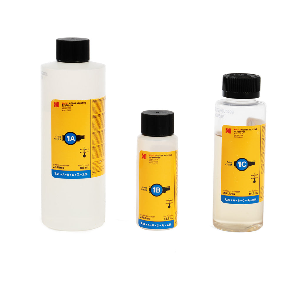 KODAK Color Negative C-41 Film Processing Kit for processing C-41 color ...