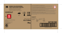 Color Reversal First Developer Starter 12 x 500mL Conc.