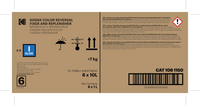 Color Reversal Fixer and Replenisher To Make 6 x 10L (60 Liters)