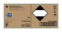 Color Print Developer Replenisher, To Make 4 x 10L (40 Liters)
