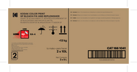 Color Print SP Bleach Fix and Replenisher, To Make 2 x 10L (20 Liters)
