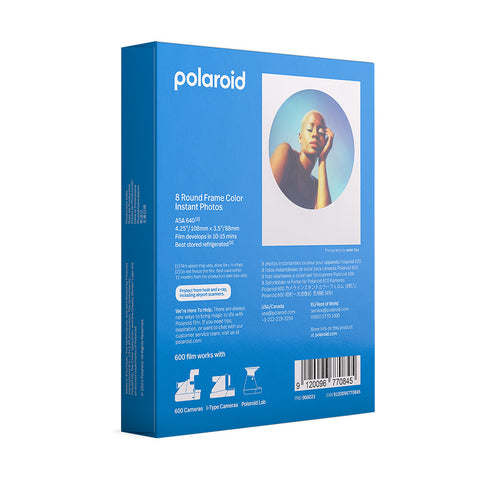 Polaroid Color 600 Instant Film Round Frames Edition For Polaroid 