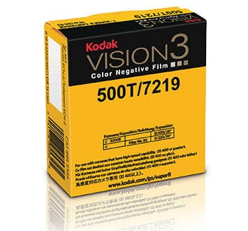 500T Color Negative Film VISION3 7219, 50 ft Super8 Cartridge From KODAK