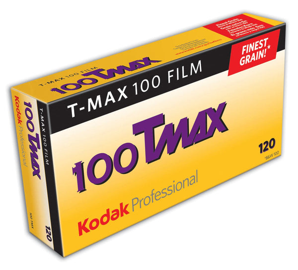 KODAK Tmax 100 Black And White Negative Film, 120 roll 5 pack 